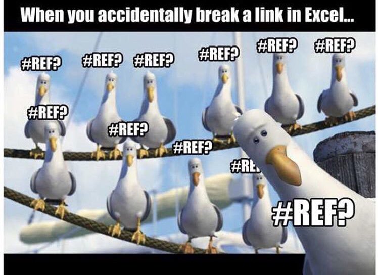 Excel Meme #REF