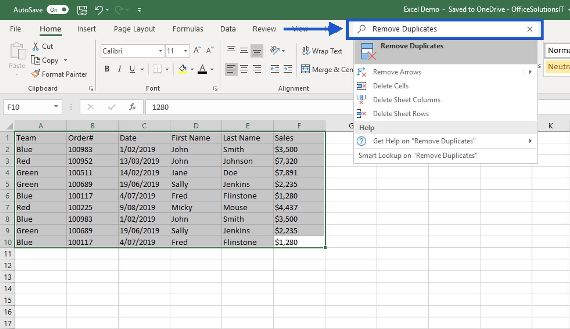 Excel Tips - Tell Me