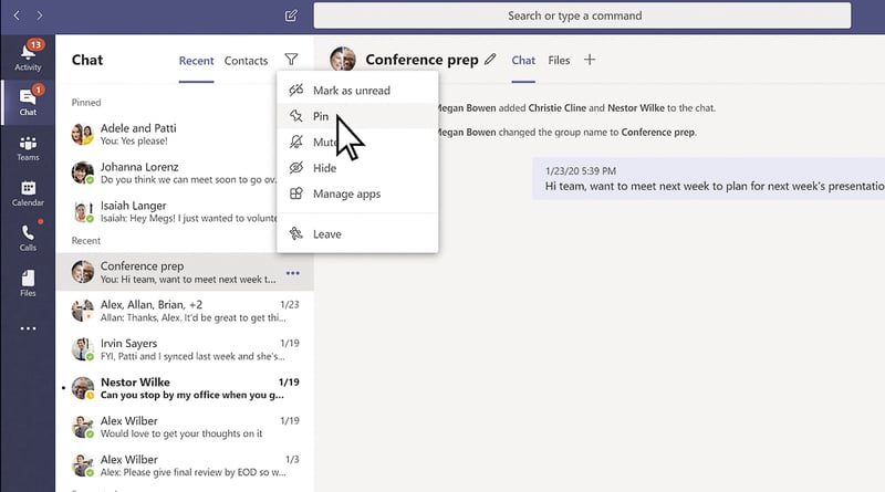 Microsoft Teams 101 - Chats and Calls 2