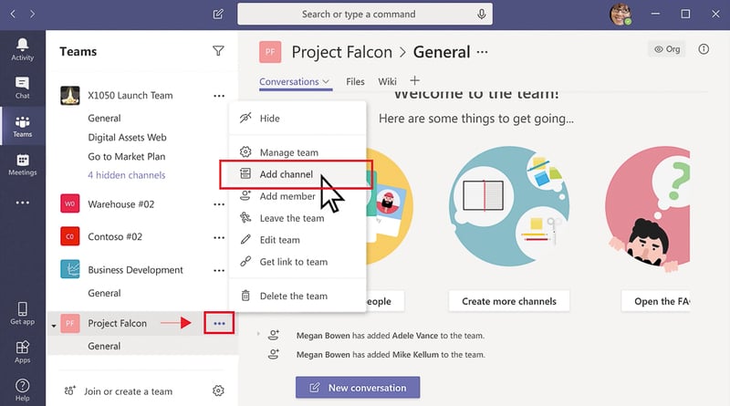 Microsoft Teams 101 - Creating a Channel 1