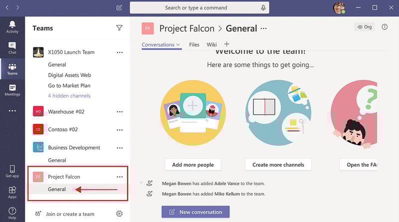 Microsoft Teams 101 - Creating a Team 2