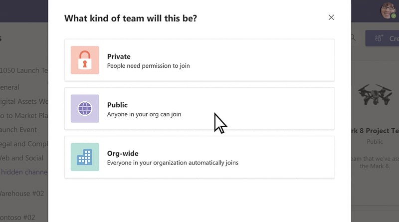 Microsoft Teams 101 - Creating a Team 4