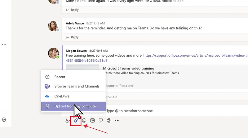 Microsoft Teams 101 - Sharing Files 1