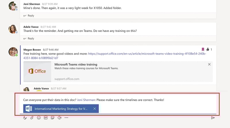 Microsoft Teams 101 - Sharing Files 2