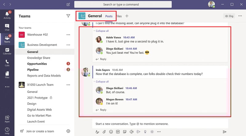 Microsoft Teams 101 - Working in Channels 1