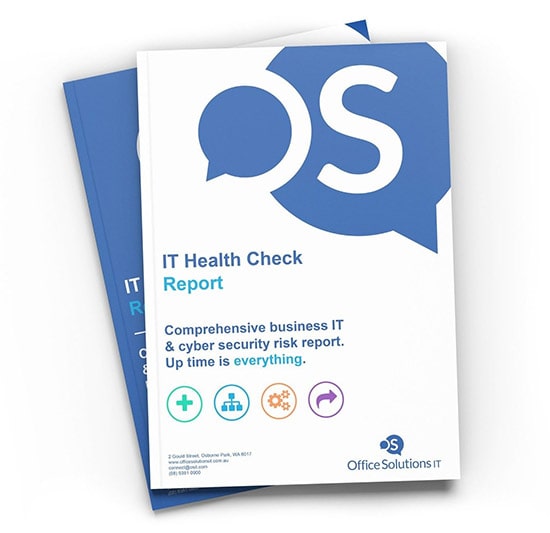 IT Health Check Report cover