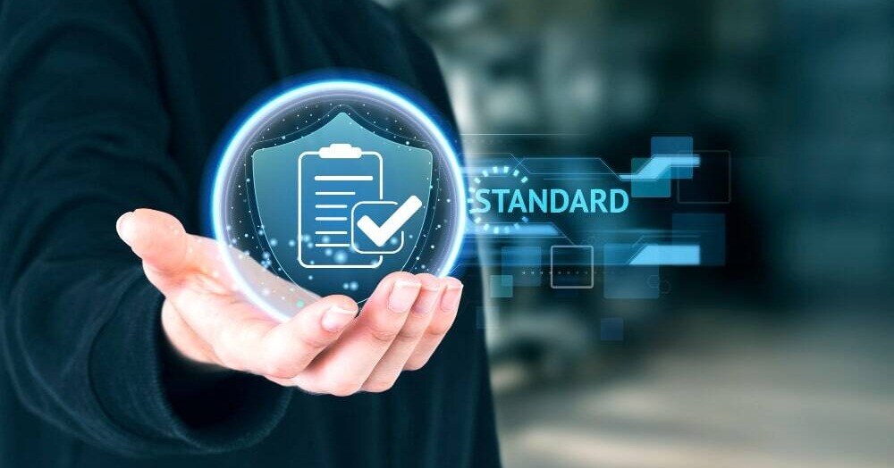 employee using standard cyber security policy
