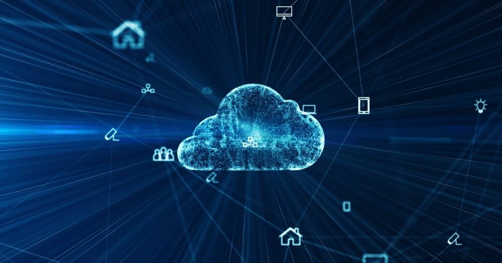 IT system gaining the benefits of cloud computing