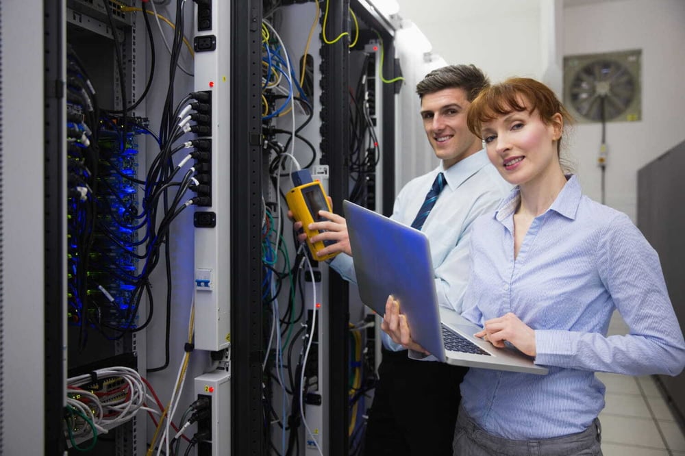 Office Solutions IT engineers managing the IT infrastructure of a professional services firm