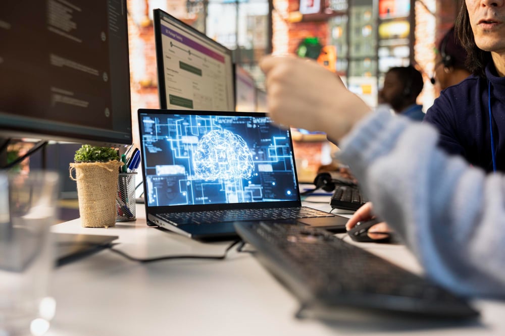 Office Solutions IT client enjoying the benefits of AI managed services