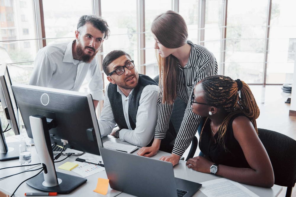 An IT consulting company like OSIT working together to provide proactive IT strategies