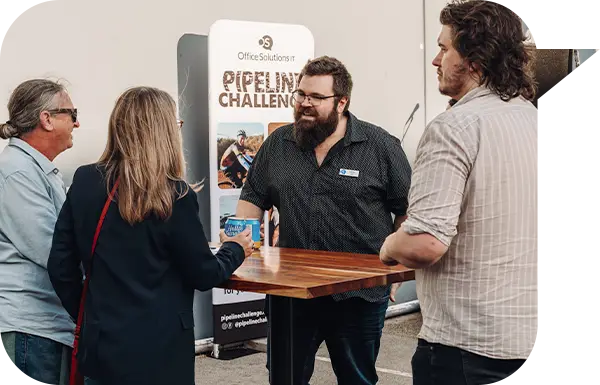 OSIT Partner engaging with clients