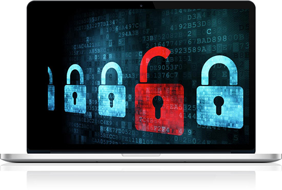 computer getting attacked by ransomware