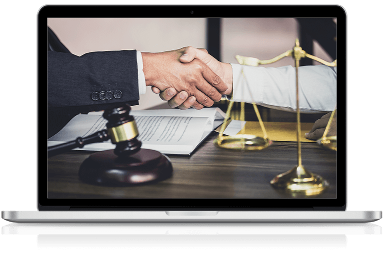 2 people reaping the benefits of IT for law firms
