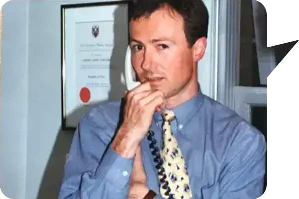 1996 Humble beginnings in James garage