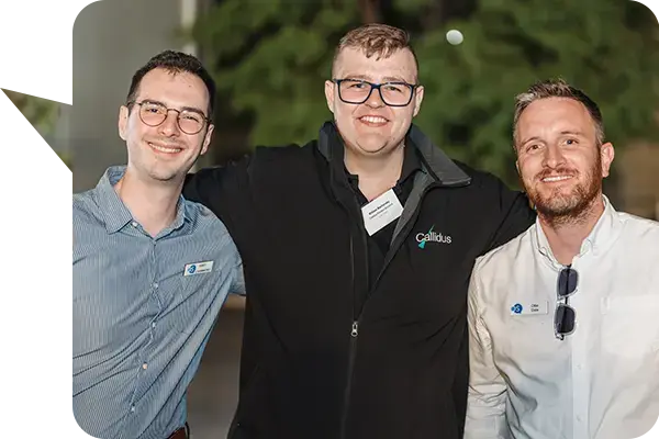 IT Support team with friend