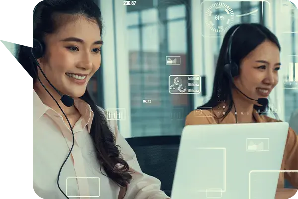 Representation of how Office Solutions IT's Communication Services to Connect with Ease