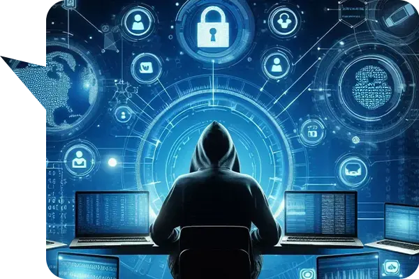 Representation of how Office Solutions IT's strengthen your security