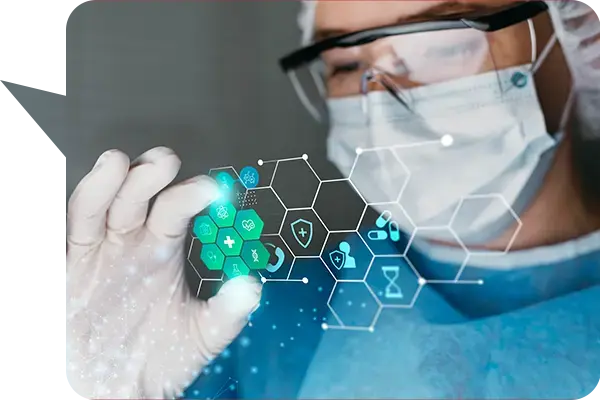 A medical provider using Office Solutions IT's healthcare managed IT services