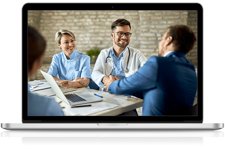 medical provider getting healthcare IT consulting services