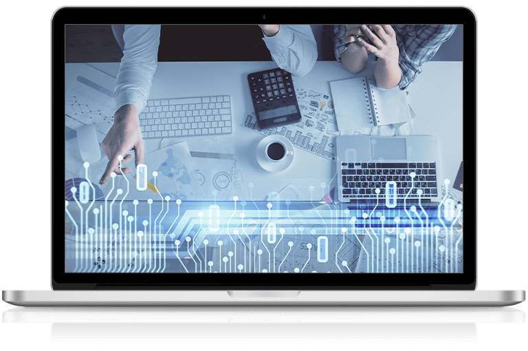 support engineers implementing managed IT for accountants