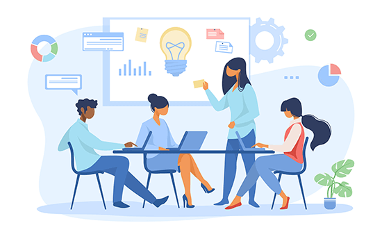 organisation enjoying the benefits of IT project services from OSIT